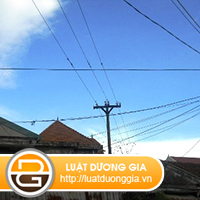 Đền bù đất có đường dây điện cao thế đi qua