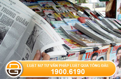 Nội dung chi thực hiện giải báo chí