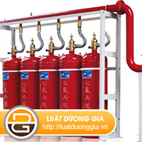 Trang bị phương tiện phòng cháy và chữa cháy đối với phương tiện giao thông cơ giới đường bộ. 