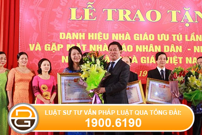 Tiêu chuẩn danh hiệu Nhà giáo Ưu tú