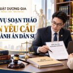 Dịch vụ soạn thảo đơn yêu cầu thi hành án dân sự