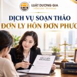 Dịch vụ Luật sư soạn thảo đơn ly hôn đơn phương