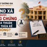 UBND xã được công chứng thỏa thuận chia thừa kế không?