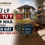Xử lý khi tự ý làm nhà trên phần đất chưa chia thừa kế?